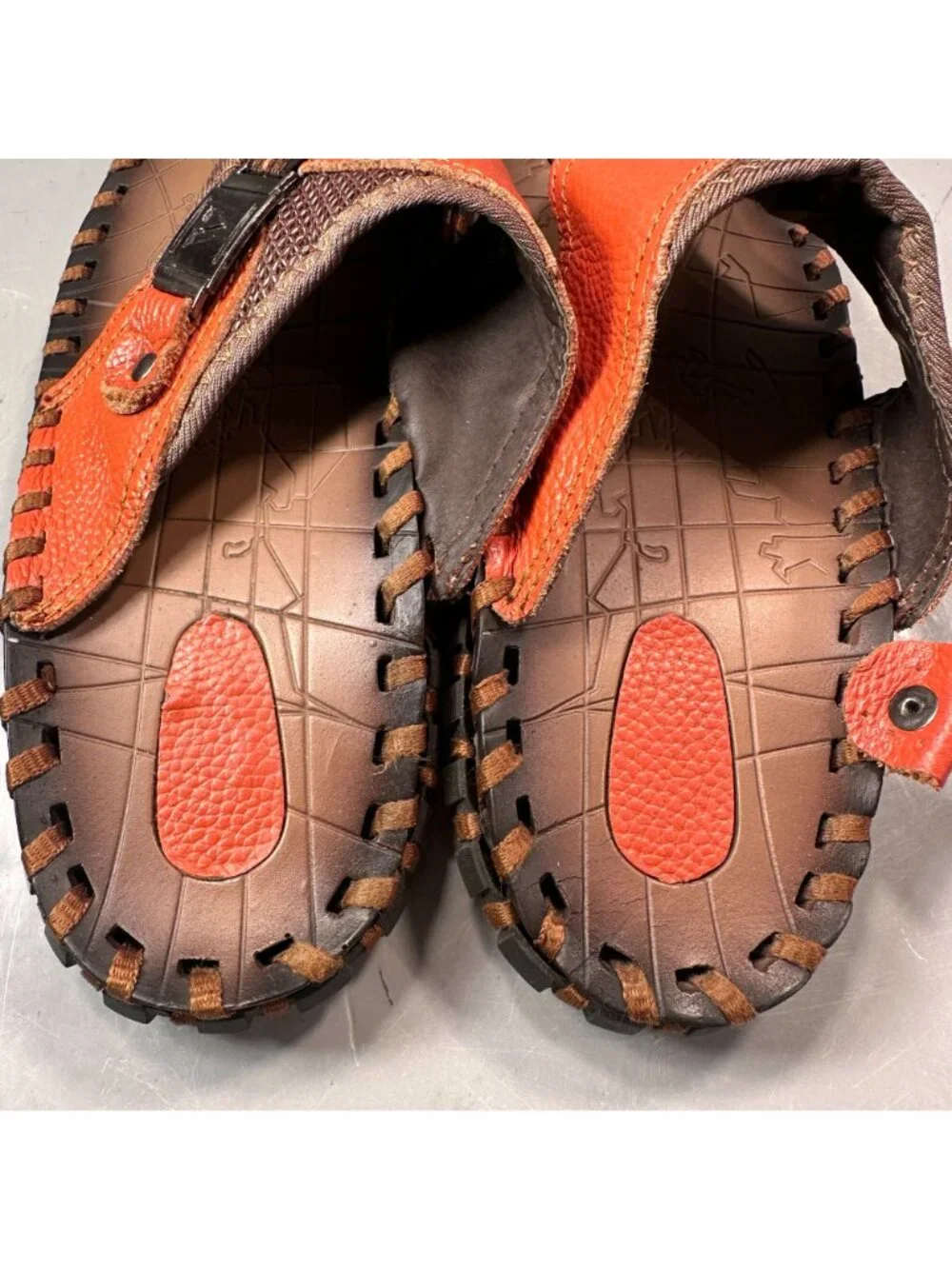 Ivan Troy Angelo Royal Comfort Mens Sandal Italy Leather Sandals Stitched Sole